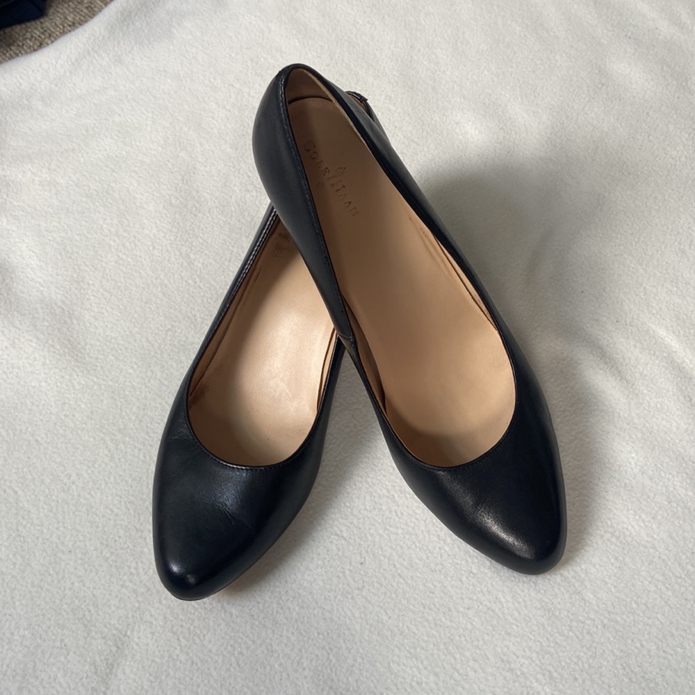 Cole Haan Pumps | Black Leather | Size:9.5B